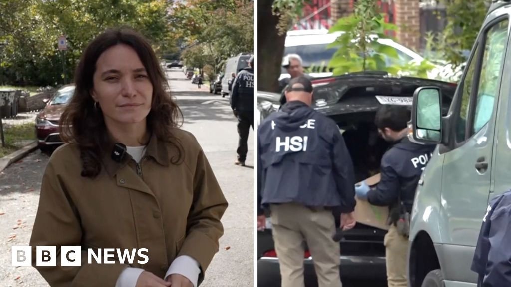 BBC on the scene as agents search Congresswoman Ilhan Omar’s home