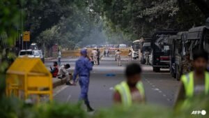 Indian capital braces for second day of protests against poll chief