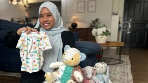 She turned her kids’ old clothes into keepsakes – now it’s a thriving home business